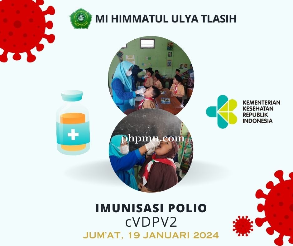 Pelaksanaan Imunisasi Polio MI HIMMATUL ULYA Tlasih